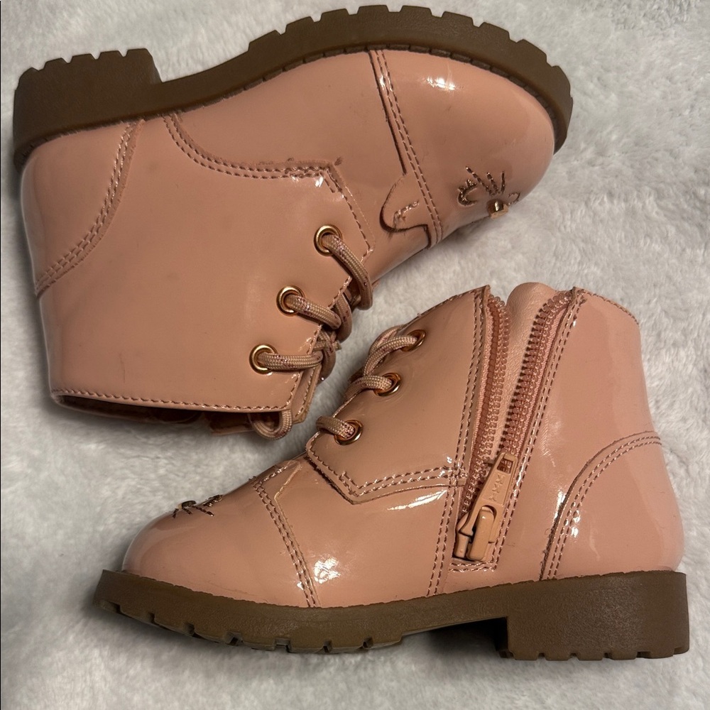 Stylish Pink Boots